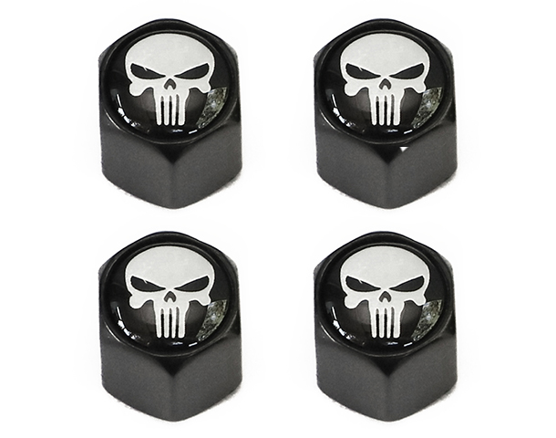 
  
Metal Punisher Valve Caps Black

